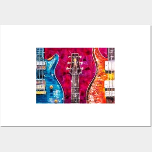 Famous Birds on The Fretboard Posters and Art